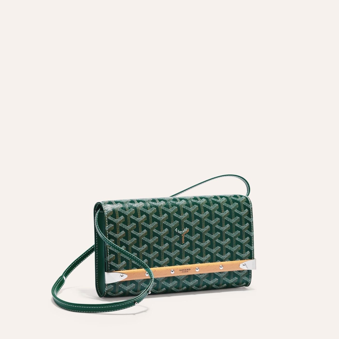 Goyard Monte-Carlo PM Clutch Green - Image 1